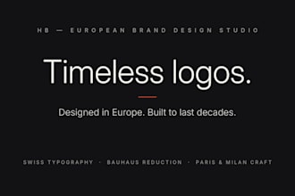 design a timeless logo in 72h