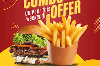 design food poster pizza flyer and restaurant menu