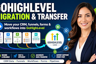 migrate your funnel CRM or automation system to gohighlevel
