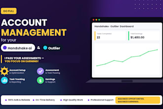 do full account management for your outlier and handshake ai