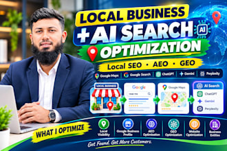 do local SEO ai search optimization with aio, aeo and GEO