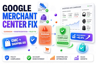 fix google merchant center misrepresentation issue, policy violation setup gmc