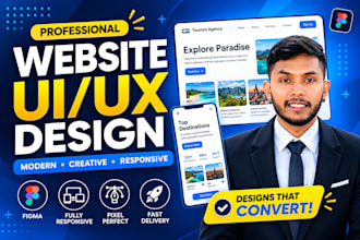 do figma website design, website ui ux design, ui ux design