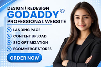 godaddy website design and redesign godaddy seo website development godaddy airo