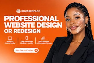 build squarespace website design, redesign squarespace website, squarespace seo