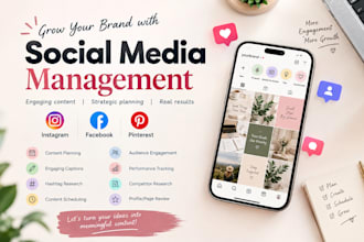 manage your social media with engaging content and strategy