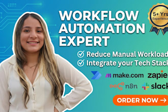 automate your business processes using make, power automate, n8n, or zapier