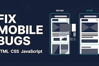 fix HTML CSS javascript bugs and mobile layout issues