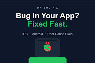 fix crashes, bugs and build errors in your react native or expo app