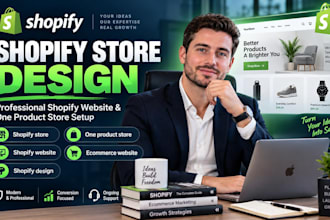 build shopify one product store for your brand