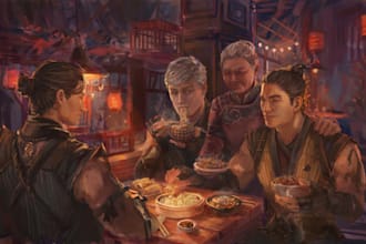 draw professional cinematic illustrations and group character art