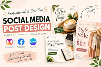 design aesthetic social media posts