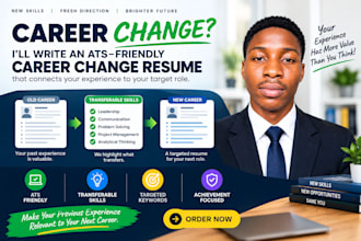 write an ats friendly career change resume