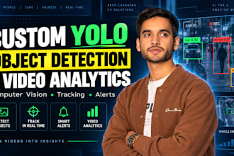 build a custom yolo object detection and video analytics system