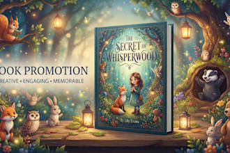 create a book promotion video for your childrens book