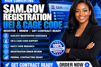 do samgov registration renewal uei cage code and naics