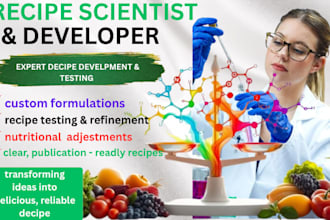 develop professional custom nutrition formulations