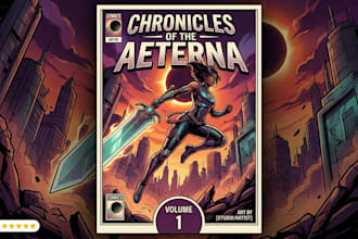 create cover art for your comic, manga, or webtoon