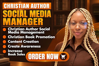 manage christian author social media, book promotion campaign, booktok marketing