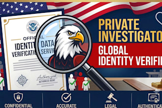 do US citizen background check using osint as private investigator