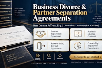 draft precise ownership separation documents