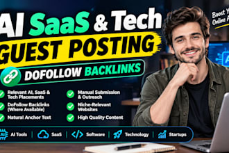 provide premium guest posts on ai saas and tech websites