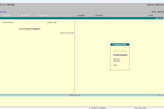 do data entry in tally software