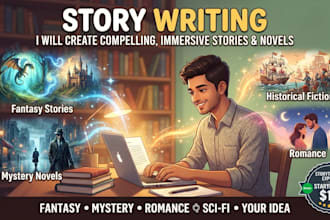 write your idea into a short story
