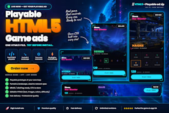 build a custom HTML5 playable ad for your mobile game or app