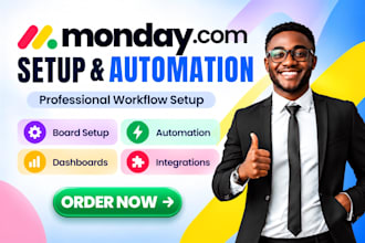 monday crm setup monday com workspace monday workflow monday automation expert
