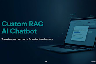 develop a rag ai chatbot or application for your business