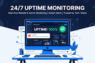 set up website uptime monitoring with screenshot alerts