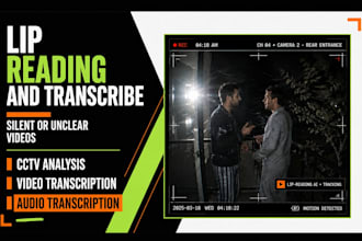 lip reading and transcribe silent or unclear videos