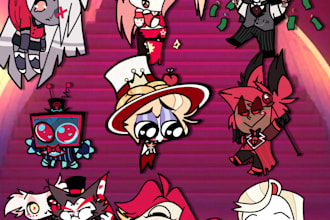 design custom chibi for you