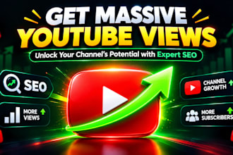 do professional youtube SEO, promotion and google ads marketing