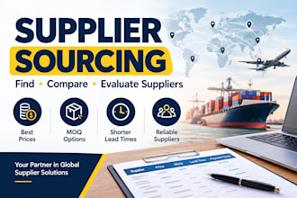 find suppliers for your products