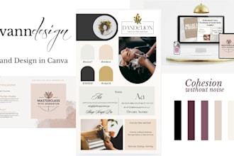 refine your logo and create a cohesive brand kit in canva