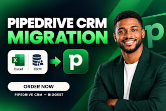 migrate your hubspot, zoho CRM data to pipedrive