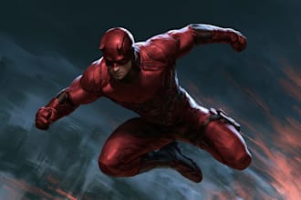 comic book illustration with comic book illustrator
