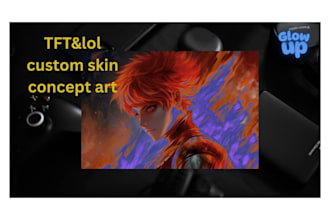 design custom tft game skin for league of legends