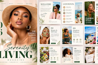do magazine design editorial business magazine design product catalog brochure