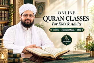 teach you quran reading with proper tajweed and pronunciation