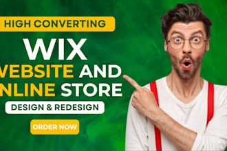 design wix website redesign wix website develop wix website and ecommerce store