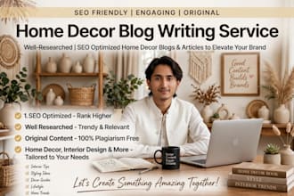 publish SEO friendly home decor guest post on relevant sites