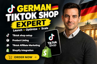 setup germany tiktok shop manage german tiktok shop ads tiktok shop dropshipping