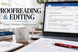 provide high quality proofreading and editing services