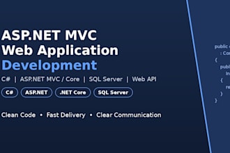 develop a custom aspnet mvc web application in c