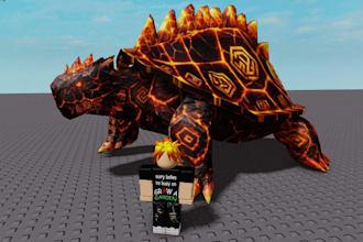 create custom roblox creature and monster 3d models