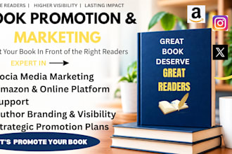 promote your book with a strategic book marketing and promotion plan