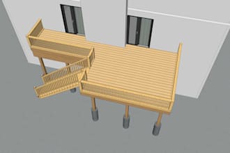 help you for deck,patio,pergola,porch permit drawings